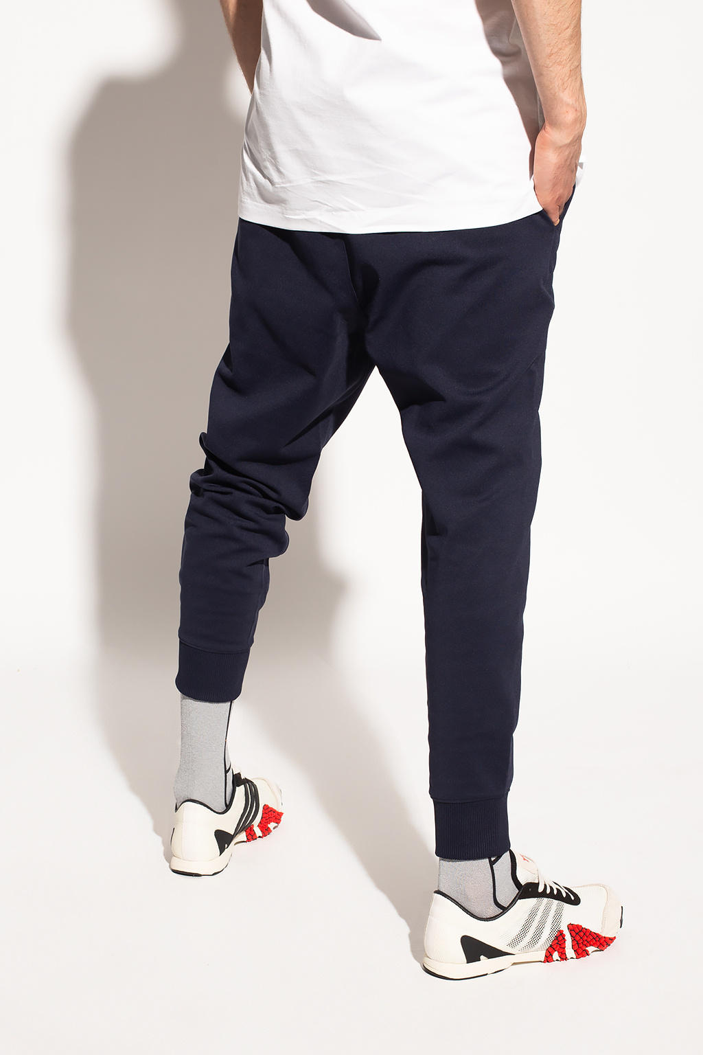 TEEN plain swim shorts Track pants with logo